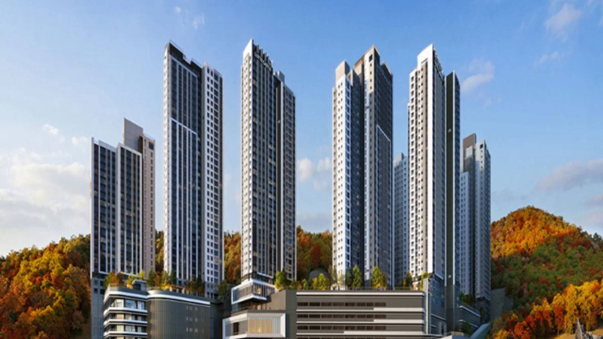 경기광주 롯데캐슬 모델하우스 동호수배치도