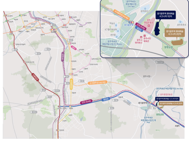 쌍령공원 도보권 경기광주 자연환경 우수 입지